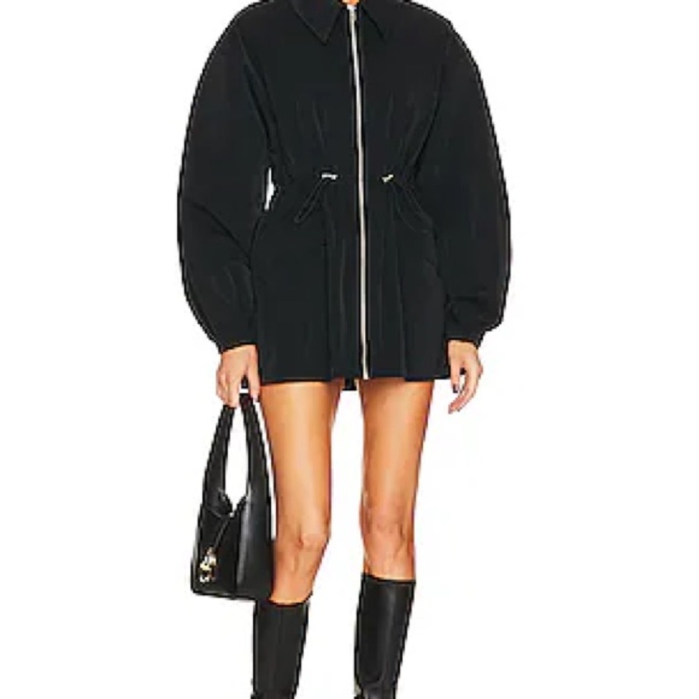 Helsa Tech Gabardine Long Jacket - Sold Out on Revolve